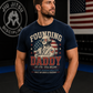 Founding Daddy Jiu Jitsu Shirt – Patriotic BJJ T-Shirt | Funny 4th of July Grappling Tee | American Flag Martial Arts Shirt - The Women of Jiujitsu