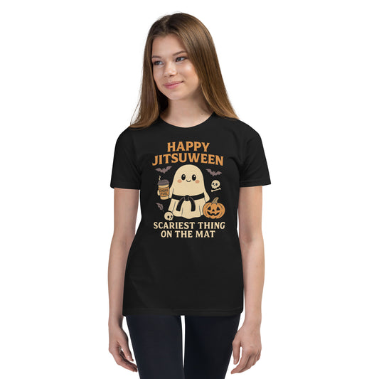 Happy Jitsuween BJJ Halloween Shirt – Funny Ghost Jiu-Jitsu Tee