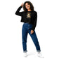 Happy Jitsuween Halloween Crop Sweatshirt – Funny BJJ Ghost Shirt for Women