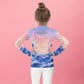 Jiujiteira Patriotic Chihuahua Kids Rash Guard | Funny BJJ Youth Rashguard | American Flag No-Gi Jiu Jitsu Shirt for Girls & Boys 🇺🇸🥋