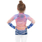 Kids Patriotic Cat Rash Guard | Funny 4th of July BJJ Rashguard for Boys & Girls | Jiujiteira No-Gi Compression Shirt