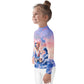 Jiujiteira Patriotic Chihuahua Kids Rash Guard | Funny BJJ Youth Rashguard | American Flag No-Gi Jiu Jitsu Shirt for Girls & Boys 🇺🇸🥋