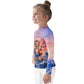 Kids Patriotic Cat Rash Guard | Funny 4th of July BJJ Rashguard for Boys & Girls | Jiujiteira No-Gi Compression Shirt