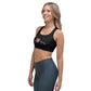 Sports bra- JiuJiteira Floral Logo Black