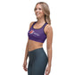 Sports bra- Jiujiteira Logo Purple