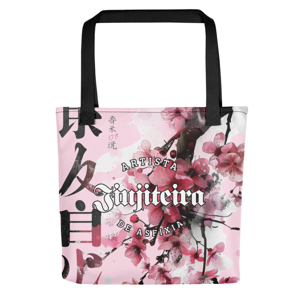 Tote bag- Jiujiteira Cherry Blossom PInk