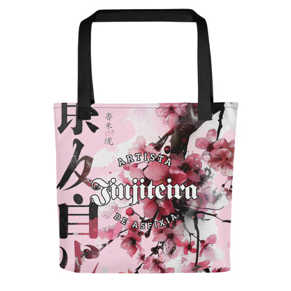 Tote bag- Jiujiteira Cherry Blossom PInk