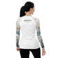 Women's Rash Guard- Jiujitsu Corgi , White BJJ Rash guard