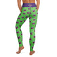 Kindom Acai GREEN leggings PURPLE Waist band