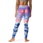 Patriotic Cat & Dog Yoga Leggings for Teens & Women | 4th of July BJJ Activewear Leggings | Jiujiteira Athletic Leggings