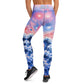 Patriotic Cat & Dog Yoga Leggings for Teens & Women | 4th of July BJJ Activewear Leggings | Jiujiteira Athletic Leggings