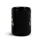 Live Laugh Leglock Black Glossy Mug – Funny Brazilian Jiu Jitsu Coffee Mug for Grapplers