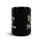 Purple Belt Delusion Black Glossy Mug – Funny Brazilian Jiu Jitsu Coffee Mug