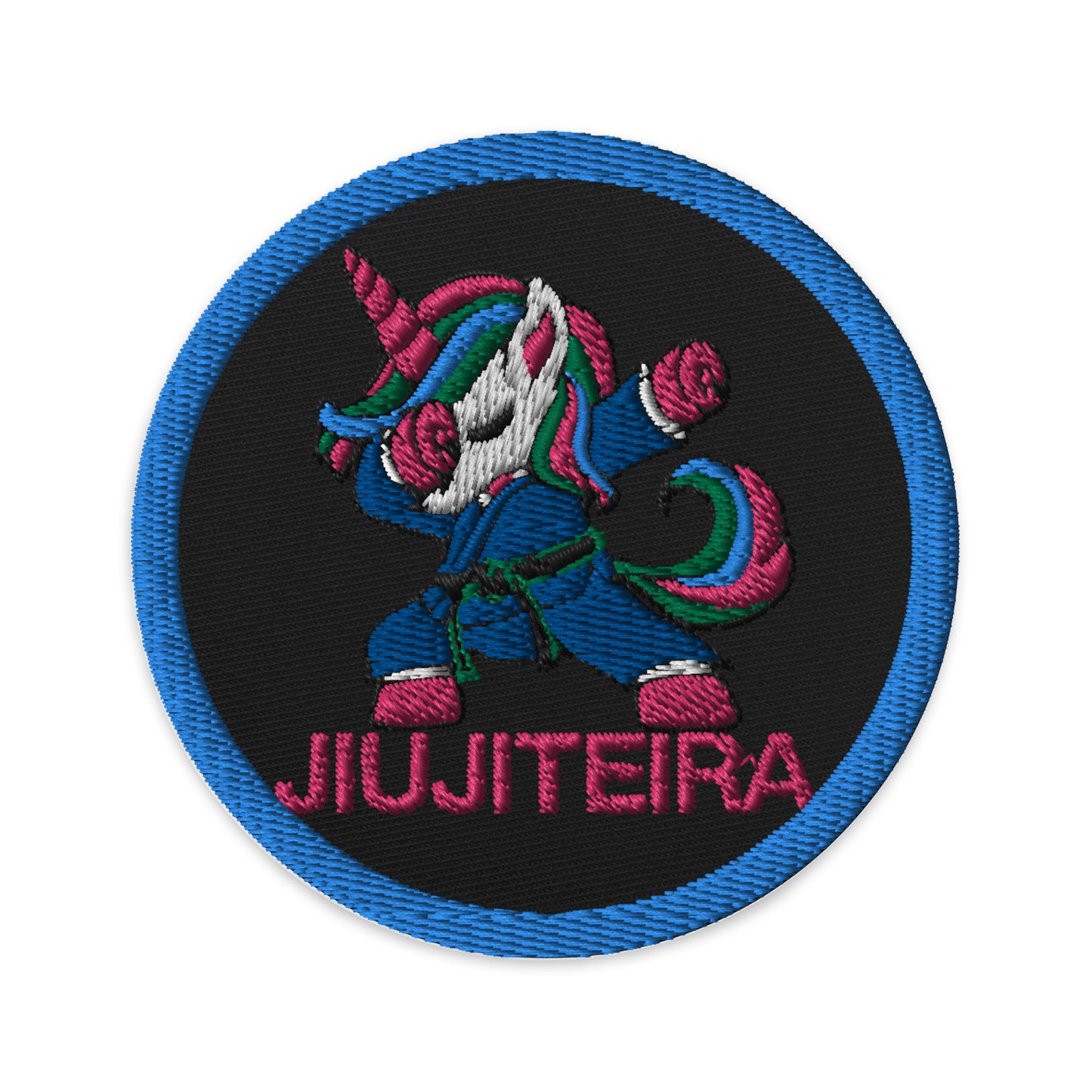 Embroidered patches - Jiujiteira Unicorn - The Women of Jiujitsu