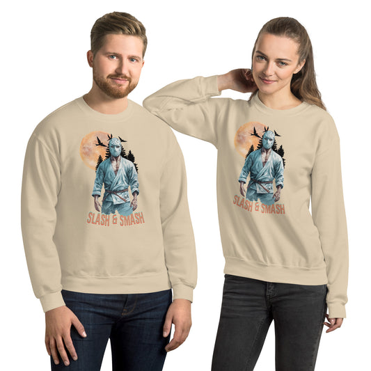 Unisex Sweatshirt- BJJ Sweatshirt, Halloween Jason Vorhees Jiujitsu Sweat Shirt