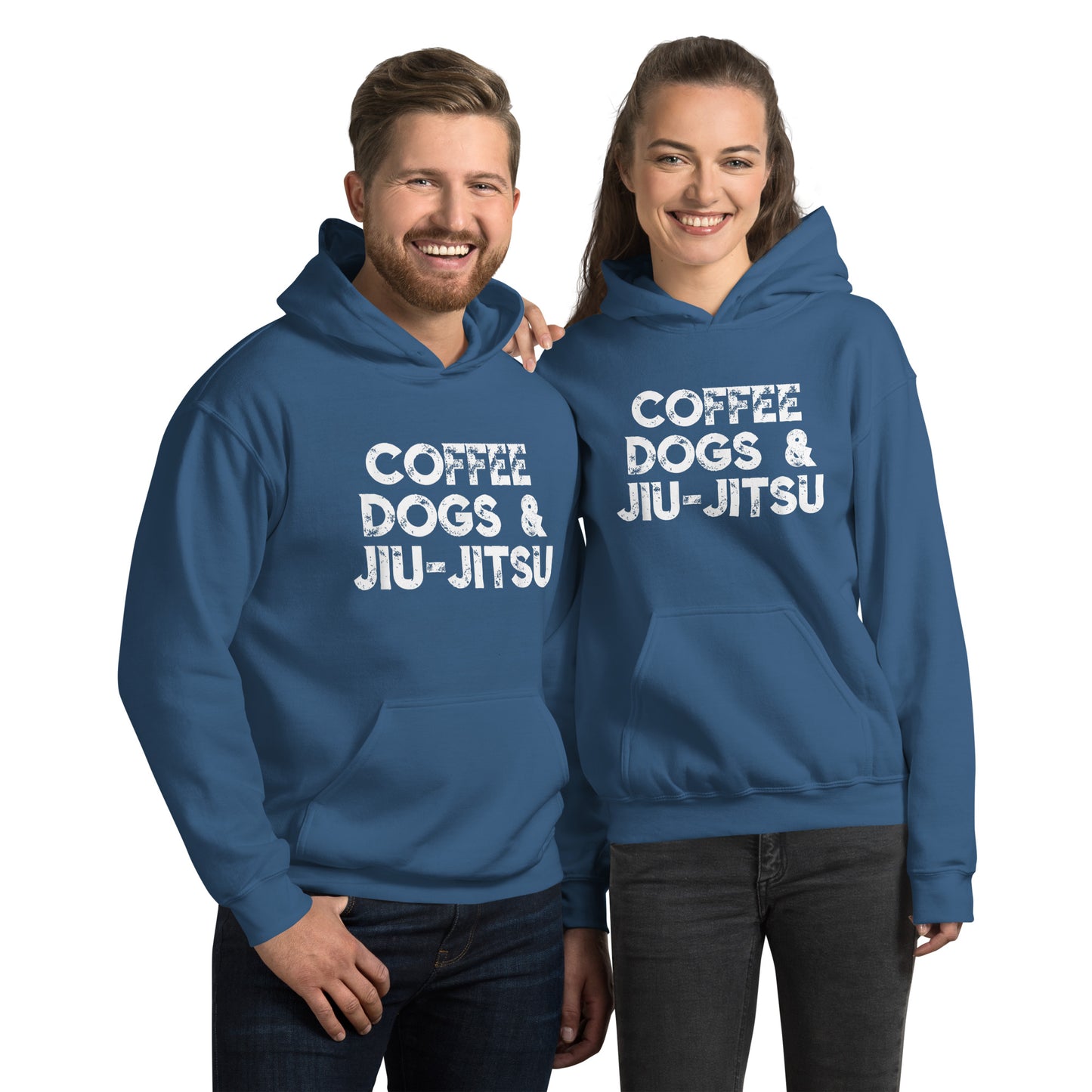 Unisex Hoodie- Coffee Dogs And Jiujitsu