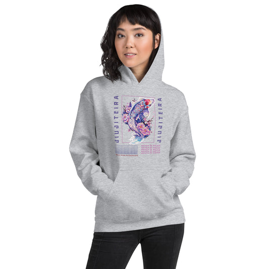 Unisex Hoodie- Jiujiteira Purple Koi