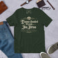 Trauma Bonded Through Jiu Jitsu Unisex Graphic T-Shirt – Funny BJJ Lifestyle Shirt for Grapplers