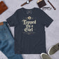 Tapped By a Girl Unisex Graphic T-Shirt – Funny Brazilian Jiu Jitsu Shirt for Women Grapplers