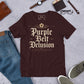 Purple Belt Delusion Unisex Graphic T-Shirt – Funny Brazilian Jiu Jitsu Shirt for Grapplers