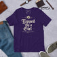 Tapped By a Girl Unisex Graphic T-Shirt – Funny Brazilian Jiu Jitsu Shirt for Women Grapplers