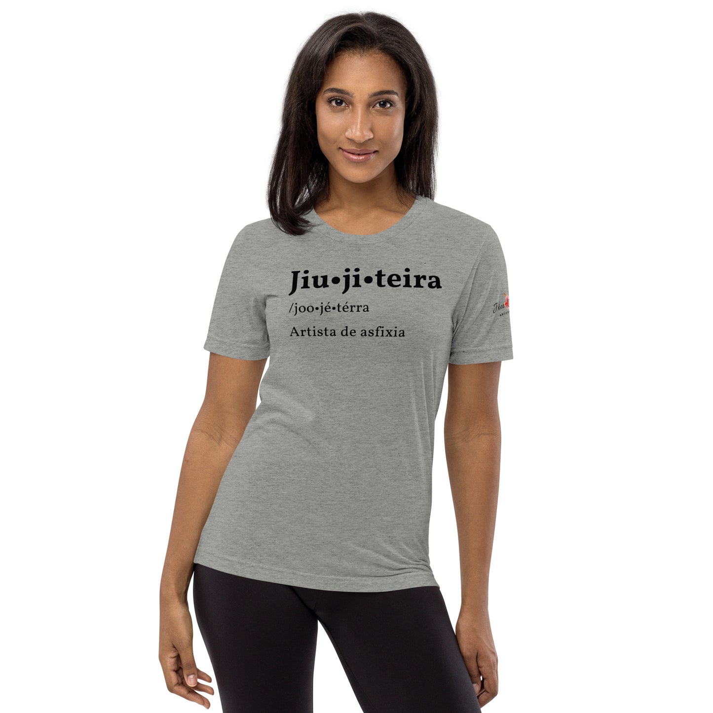Short sleeve t-shirt vintage fitted - Jiujiteira Definition