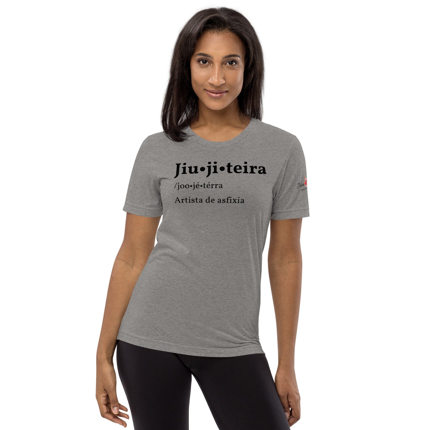 Short sleeve t-shirt vintage fitted - Jiujiteira Definition