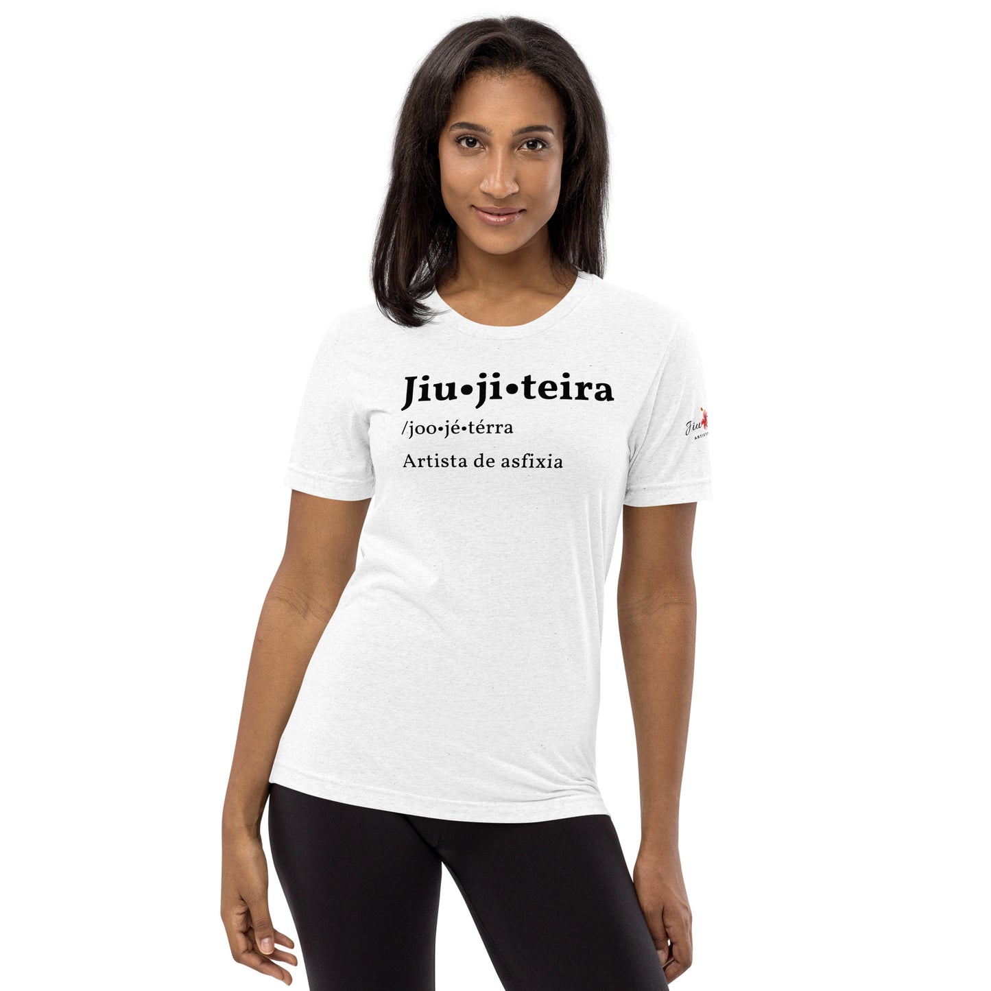 Short sleeve t-shirt vintage fitted - Jiujiteira Definition