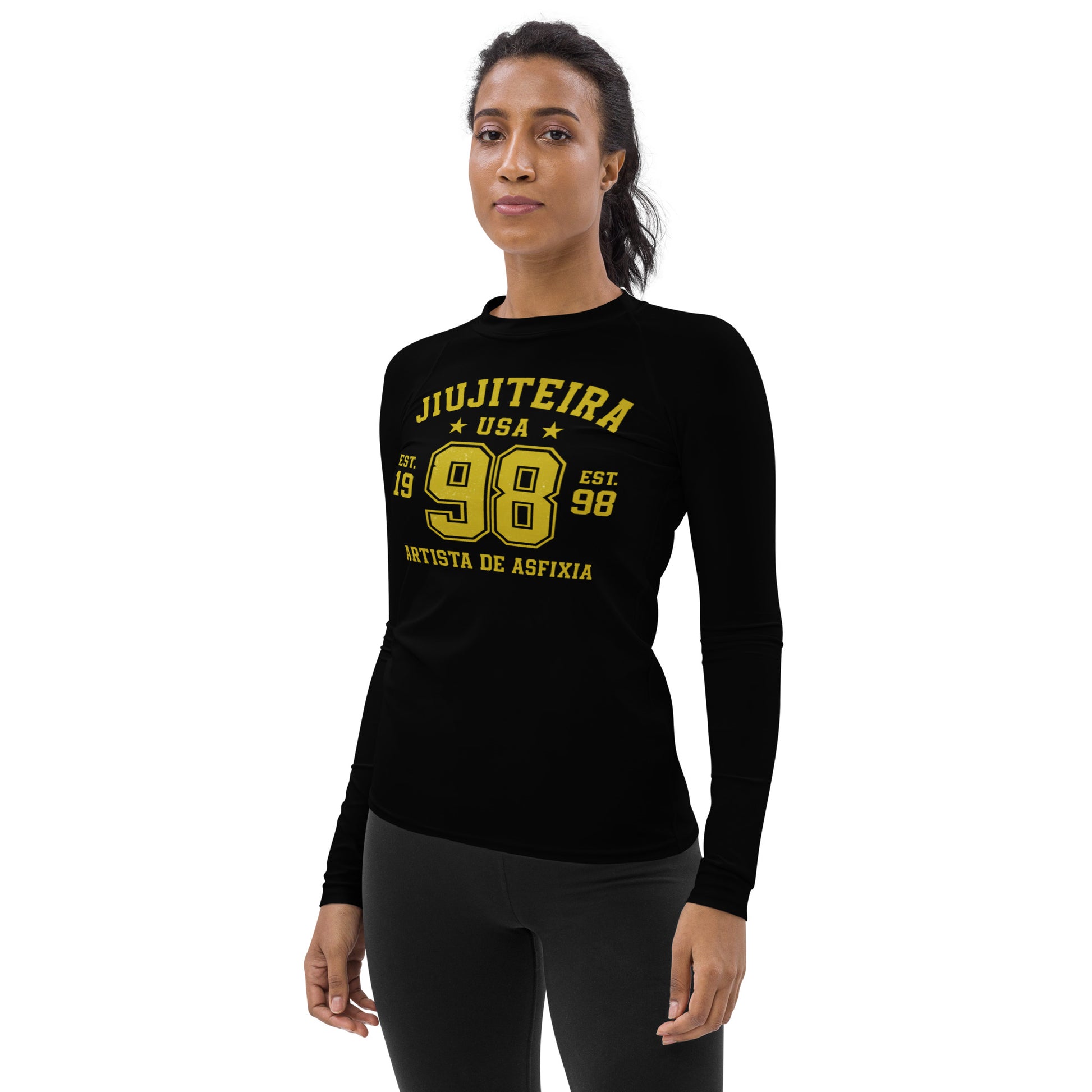 {{ product_title }} | Women's BJJ Rash Guard for No-Gi Jiu-Jitsu | Stylish Grappling Gear for Training & Competition