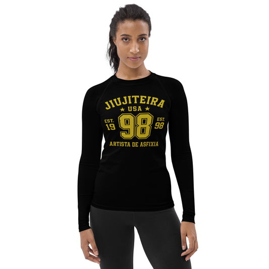 {{ product_title }} | Women's BJJ Rash Guard for No-Gi Jiu-Jitsu | Stylish Grappling Gear for Training & Competition