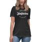 Women's Relaxed T-Shirt- Jiujiteira Asrtista De Asfixia