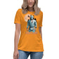 Women's Relaxed T-Shirt- BJJ Tee, Halloween Jason Vorhees Jiujitsu t-shirt