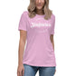 Women's Relaxed T-Shirt- Jiujiteira Asrtista De Asfixia