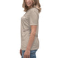 Women's Relaxed T-Shirt- Jiujiteira Floral Logo