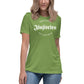 Women's Relaxed T-Shirt- Jiujiteira Asrtista De Asfixia