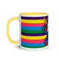 Mug with Color Inside- Jiujitsucorn Rainbow - The Women of Jiujitsu