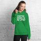 Unisex Hoodie- Coffee Dogs And Jiujitsu - The Women of Jiujitsu