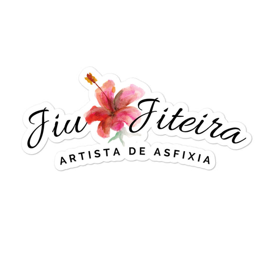 Bubble-free stickers- Jiu- Jiteira Logo - The Women of Jiujitsu