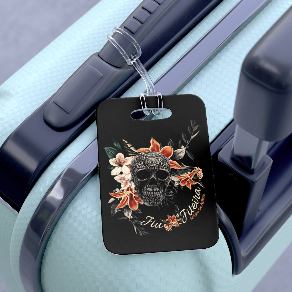 Bag Tag- JiuJiteira Skull Logo - The Women of Jiujitsu