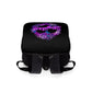 Unisex Casual Shoulder Backpack- JiuJitsu Love Neon Leopard Black - The Women of Jiujitsu