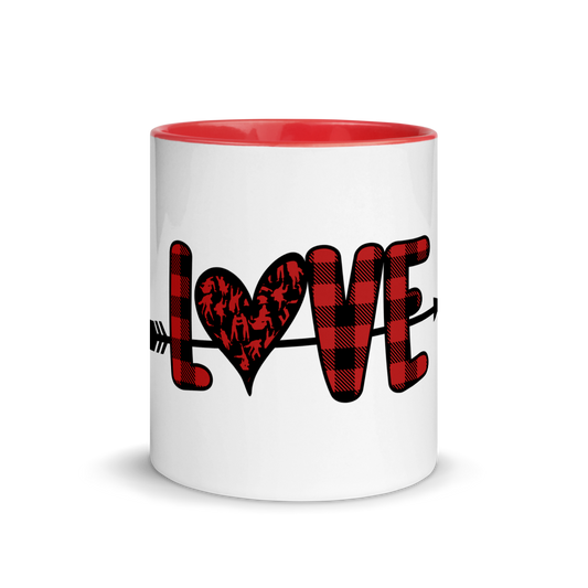 Caneca com Cor Interior - Seta do Cupido