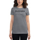 Women's short sleeve t-shirt- JiuJiteira Definition - The Women of Jiujitsu