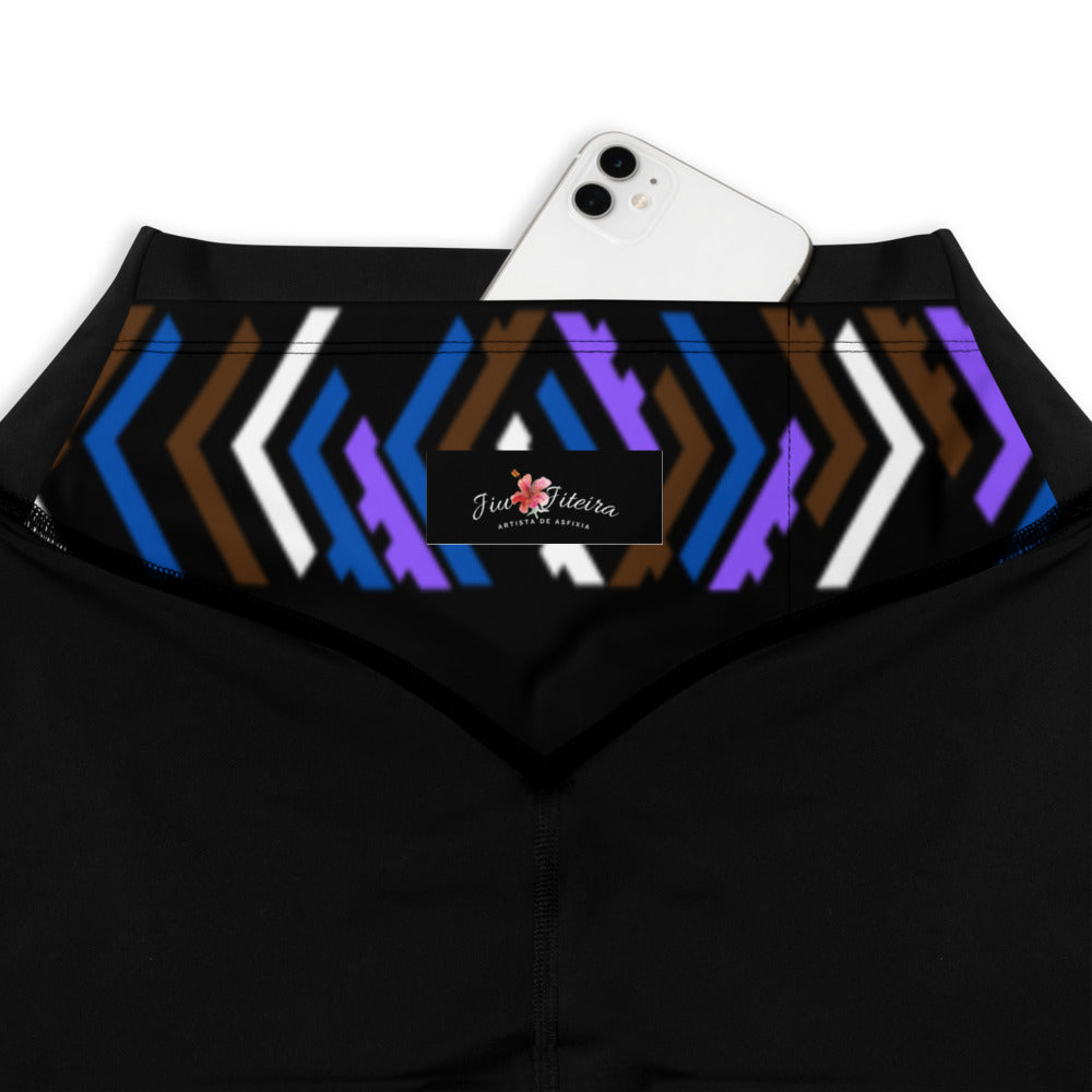 Sports Leggings- Jiujiteira Tribal - The Women of Jiujitsu