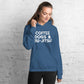 Unisex Hoodie- Coffee Dogs And Jiujitsu - The Women of Jiujitsu