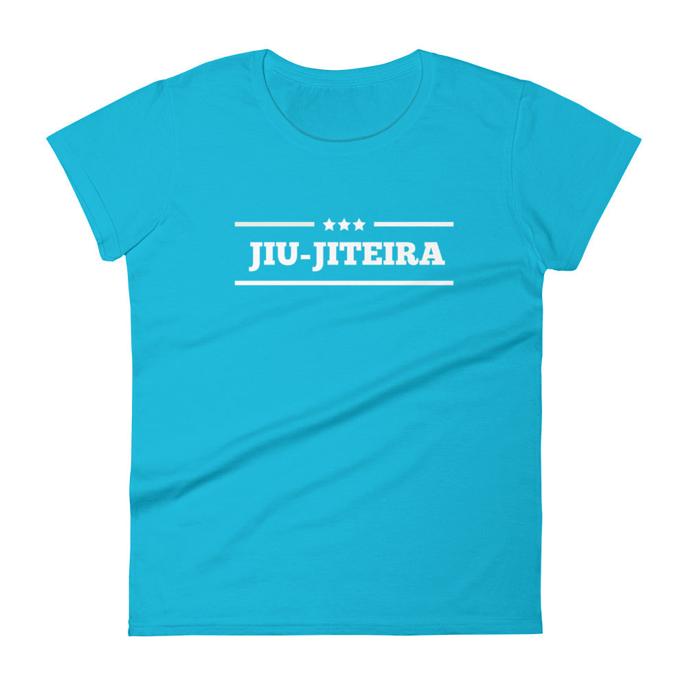 Women's short sleeve t-shirt- Military JiuJiteira - The Women of Jiujitsu
