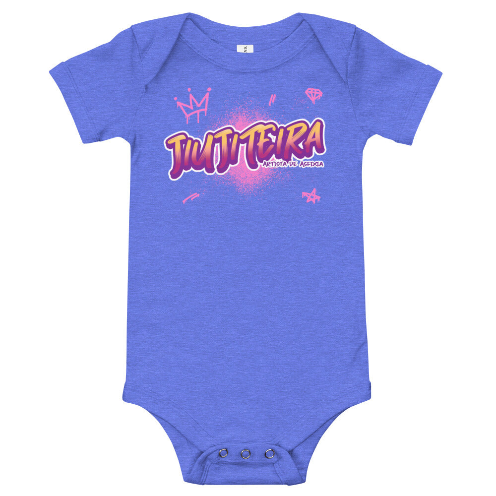 Baby Onesie- JiuJiteira Grafitti art - The Women of Jiujitsu