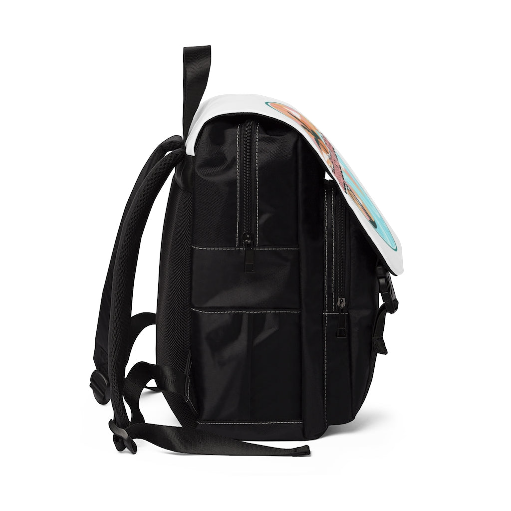 Unisex Casual Shoulder Backpack- JiuJitsu Vibes - The Women of Jiujitsu