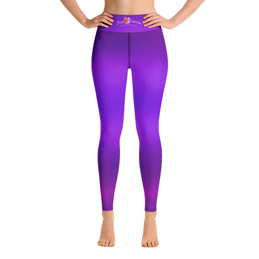 Leggings- Purple Hombre JiuJiteira logo - The Women of Jiujitsu