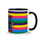Mug with Color Inside- Jiujitsucorn Rainbow - The Women of Jiujitsu