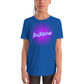 Youth Short Sleeve T-Shirt- JiuJiteira Bubble Logo - The Women of Jiujitsu